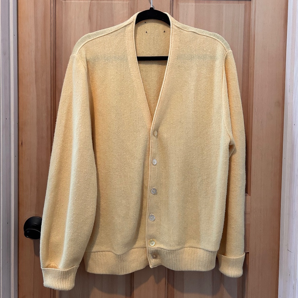 Vintage Thrifted Boyfriend Cardigan